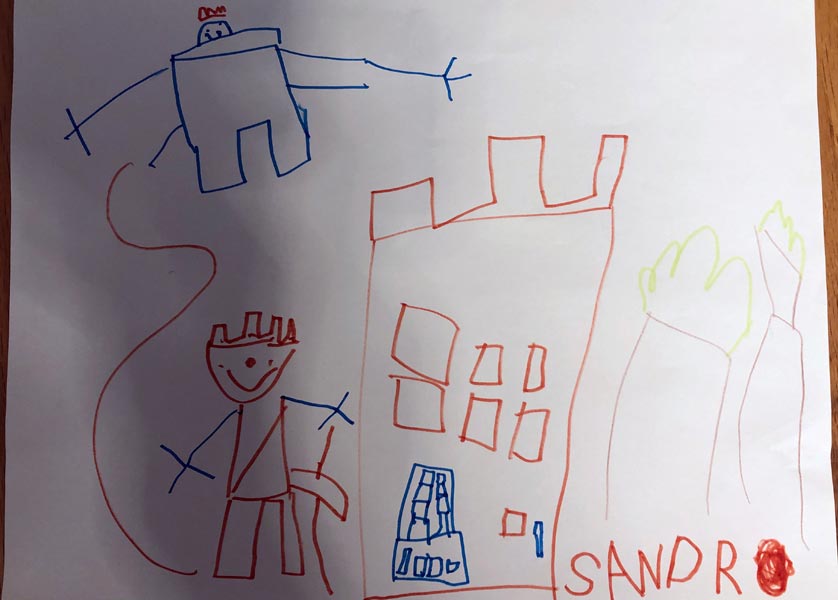 Sandro 4ans