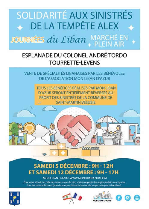 MARCHE LIBAN SINISTRES