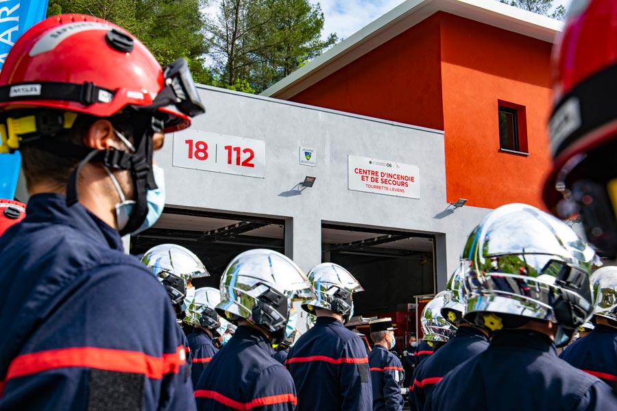 Inauguration Caserne©N.Planel SDIS06 (1)