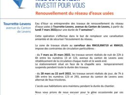 Travaux Renouvellement Reseau Eaux Usees