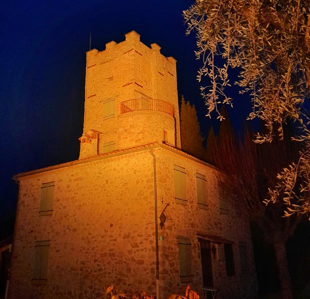 Eclairage Chateau