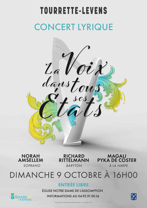 Affiche A3 Concert Lyrique