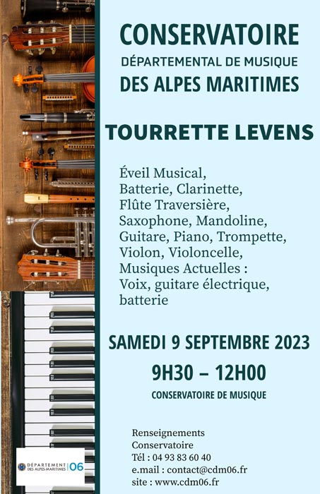 Tourrette Rentrée Conservatoire